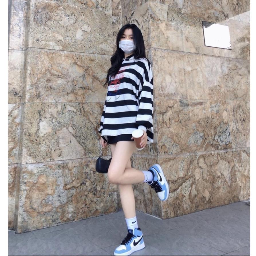🐉🐉🐉FREE SHIP🐉🐉🐉 [More&More] Giày JD 1 High "University Blue" jordan cổ cao chất lượng nguyên bản | BigBuy360 - bigbuy360.vn
