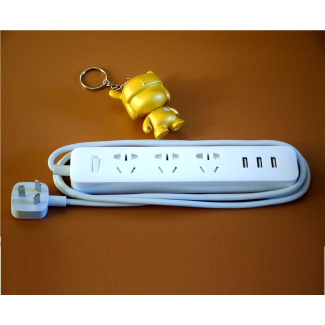 Ổ cắm Xiaomi Power Strip có 3 cổng USB