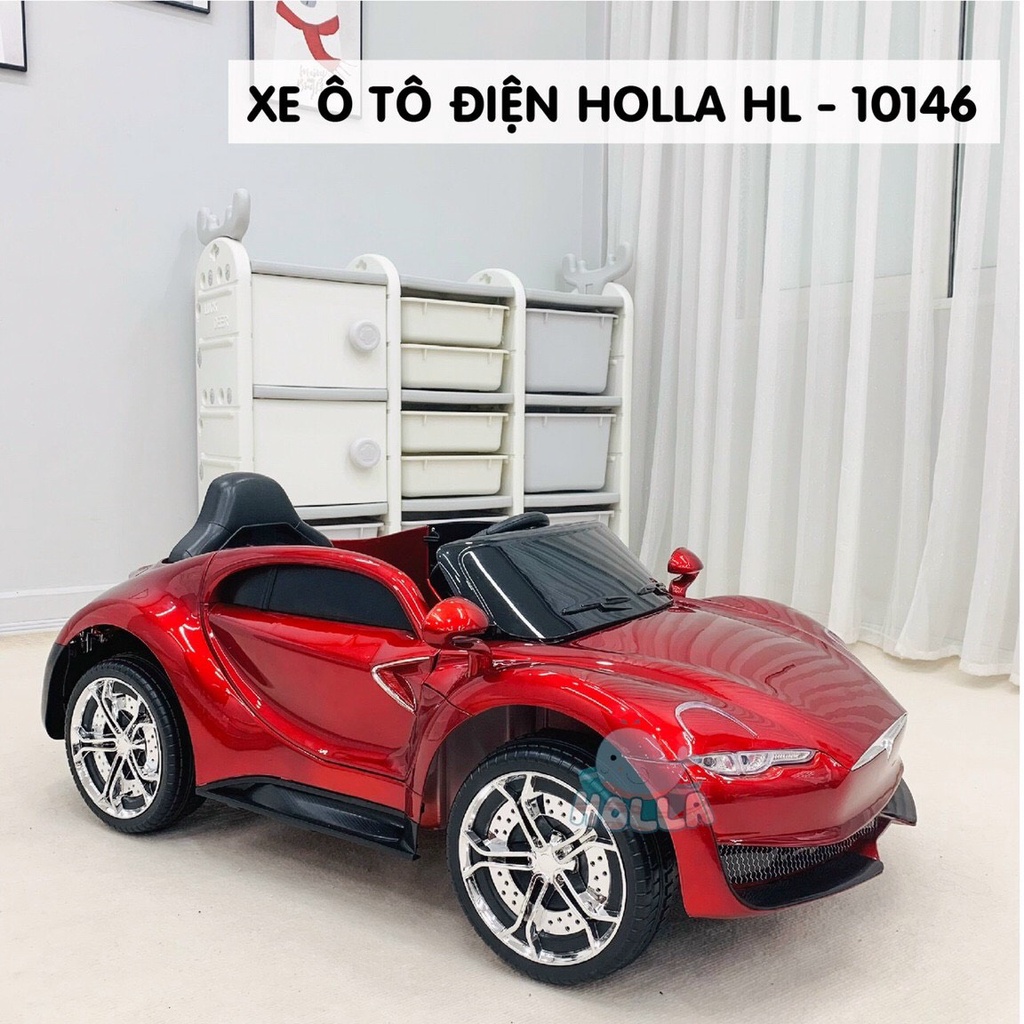 (FREESHIP) Xe ôtô điện trẻ em Tesla Holla HL -10146 thỏa sức cho bé vận động ngoài trời | Xe hơi điện cho bé