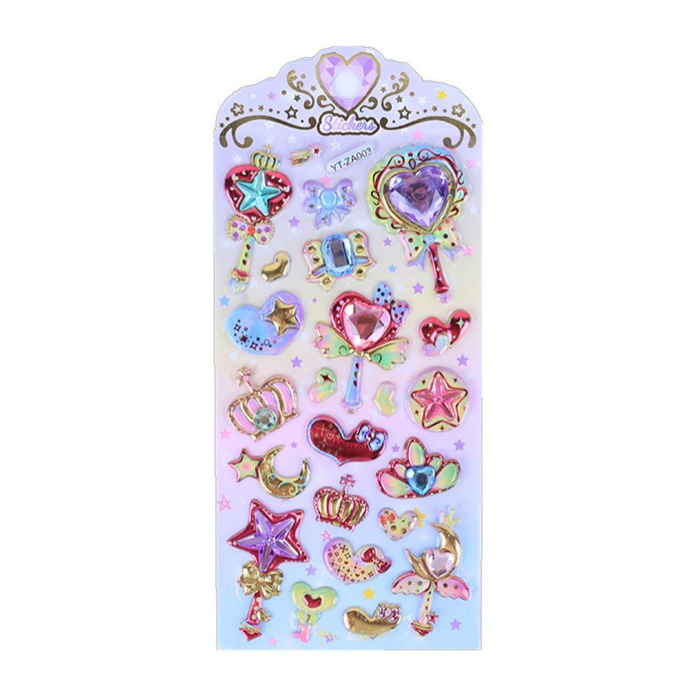 Sticker 3D Dán Trang Trí Album Ảnh Dành Cho Bé Gái|Sticker Dán Trang Trí Xinh Xắn Chất Lượng