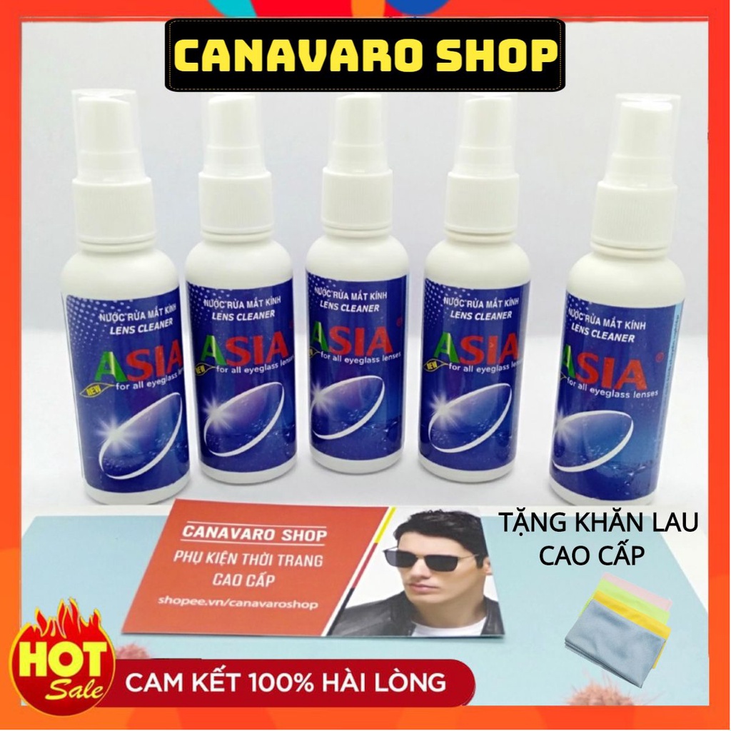 Nước lau rửa kính chuyên dụng dạng xịt chai lớn hiệu quả nhanh chóng an toàn mùi hương dễ chịu CANAVARO SHOP CN033