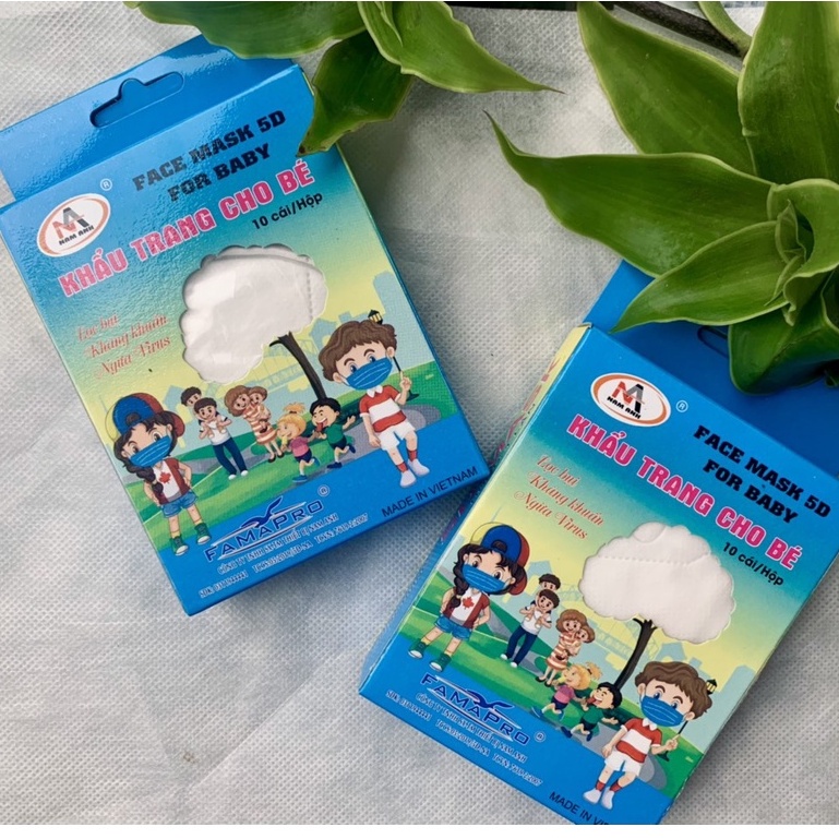 Khẩu trang trẻ em KF94 khẩu trang cho bé 5D kháng khuẩn, Vải sạch chất lượng họa tiết xinh xắn đáng yêu | BigBuy360 - bigbuy360.vn
