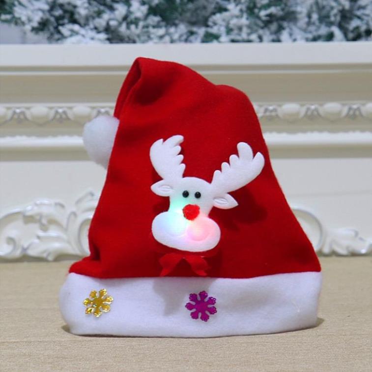 MŨ NOEL HOẠT HÌNH PHÁT SÁNG