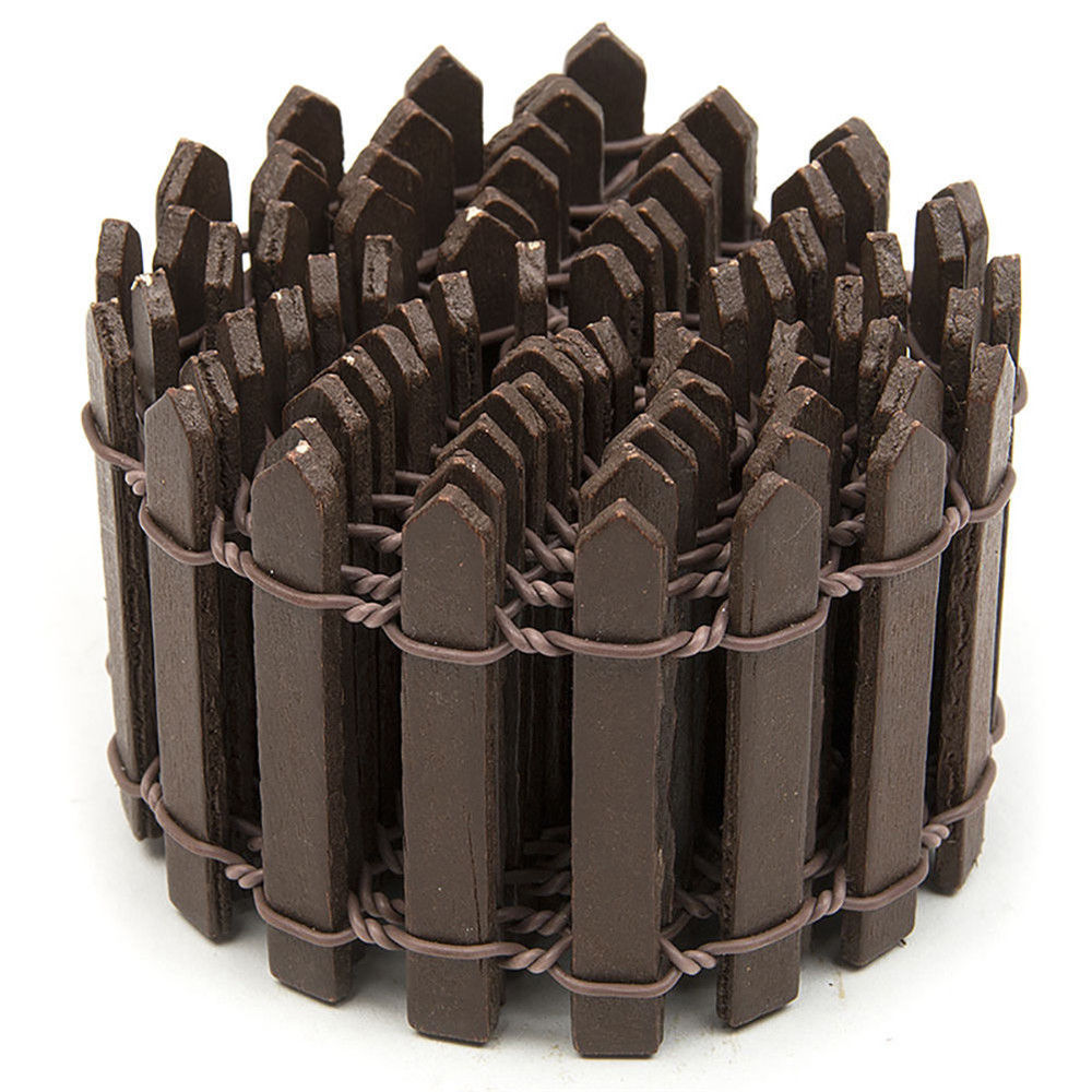 Hàng rào gỗ mini trang trí xinh xắn 100x5cm/ 100x3cm