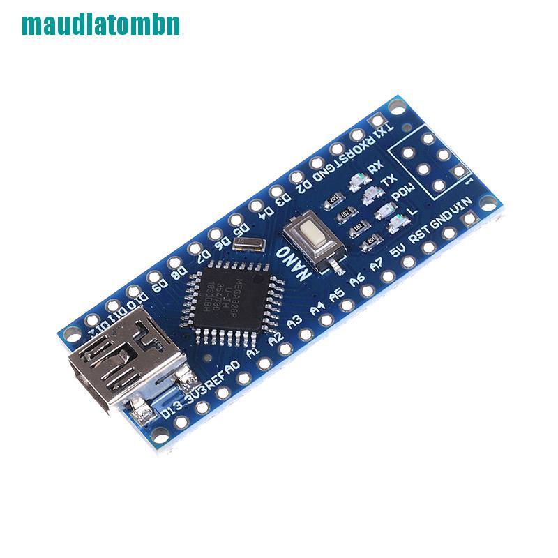 Bảng Mạch Điều Khiển Mini Usb Nano V3.0 Atmega328P Ch340G 5v 16m Cho Arduino