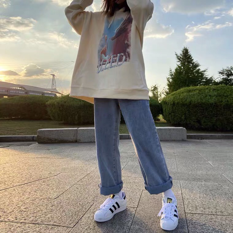 Quần baggy nam jean ống suông rộng dáng đứng vải bò jeans cao cấp top xu hướng 2022 | BigBuy360 - bigbuy360.vn