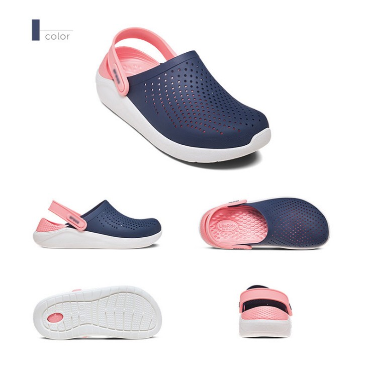 Dép bít đầu - Sục LITERIDE - Chất liệu nhựa PVC kết hợp EVA siêu nhẹ, không thấm nước - Mã SP 8843 | BigBuy360 - bigbuy360.vn