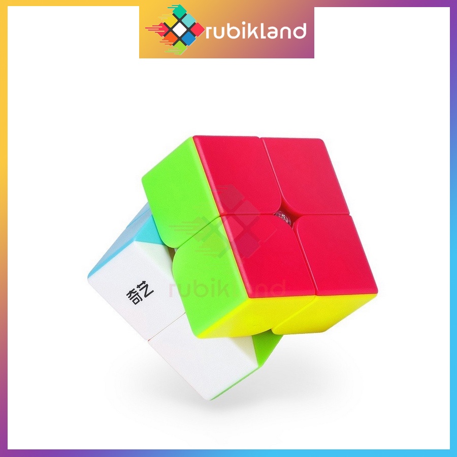 Rubik 2x2 QiYi QiDi S Rubic 2 Tầng Stickerless Cao Cấp Đồ Chơi Trí Tuệ