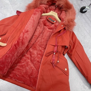 ÁO PARKA NỮ ĐỎ SIÊU ĐẸP ẤM