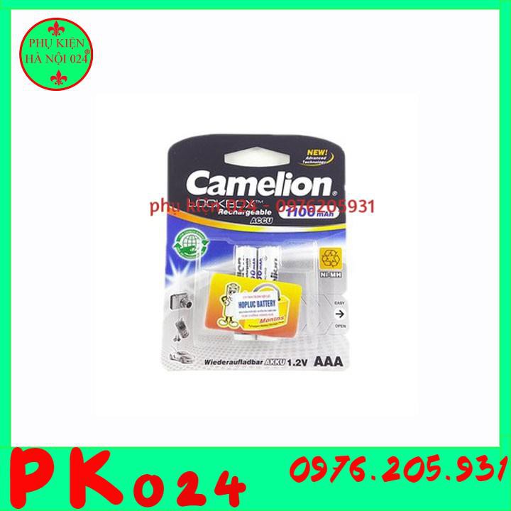 Bộ 2 Pin Sạc AA CAMELION 1100mAh Cao Cấp