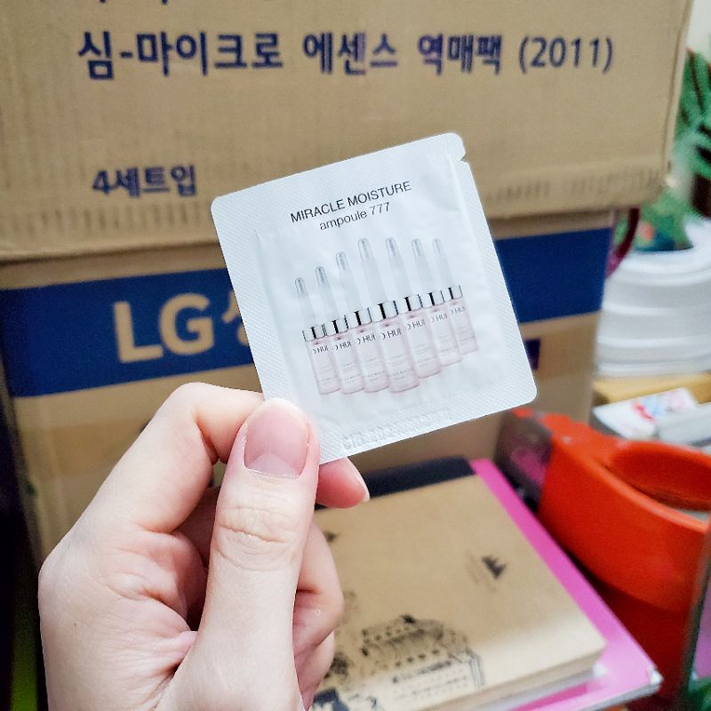 Gói huyết thanh cấp ẩm Ohui Miracle Moisture Ampoule 777