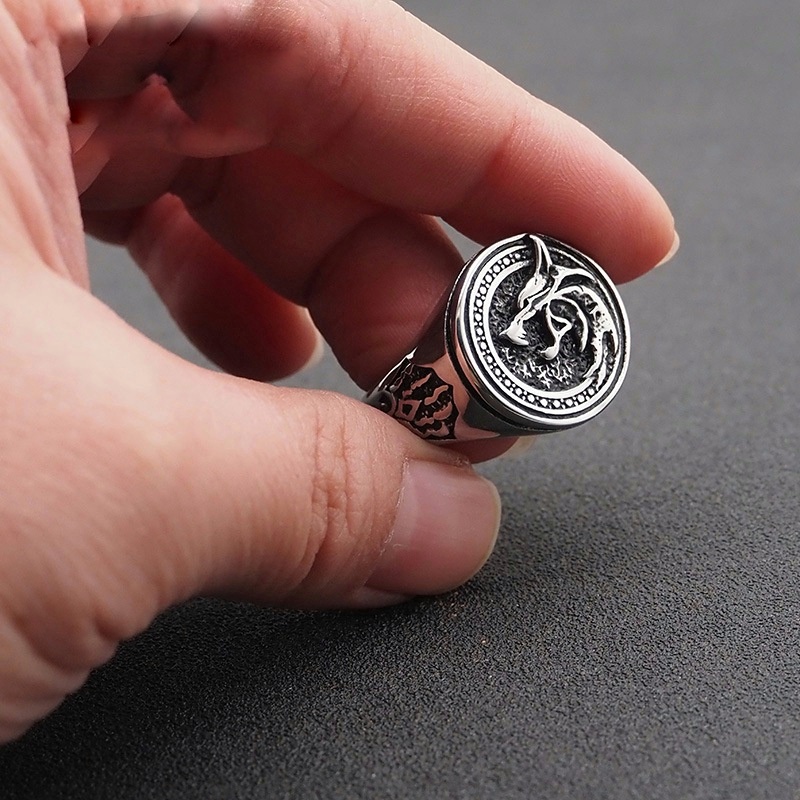 Nhẫn thời trang nam nữ kim loại Libery - Mẫu N043