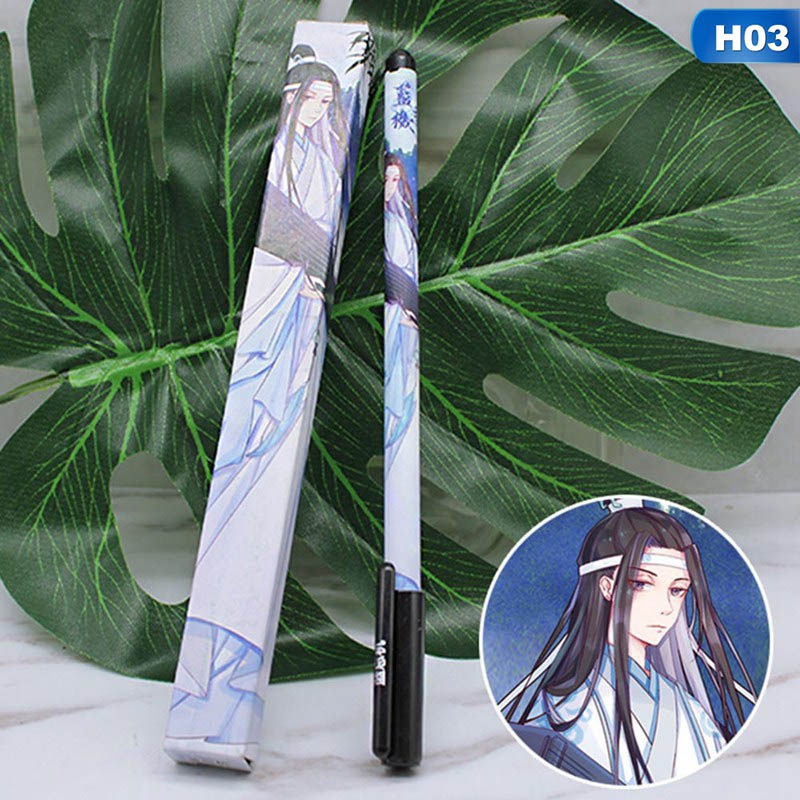 1 bút mực gel họa tiết hoạt hình Anime