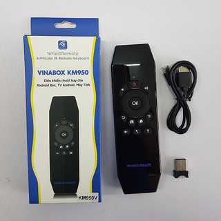 CHUỘT BAY BÀN PHIM KM950V CÓ VOICE - SỬ DỤNG PIN SẠC