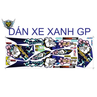 Tem rời dán xe elegant 50 2016 bull dog