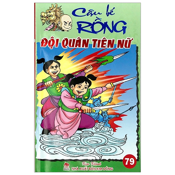 Sách - Cậu Bé Rồng Tập 79 - Đội Quân Tiên Nữ