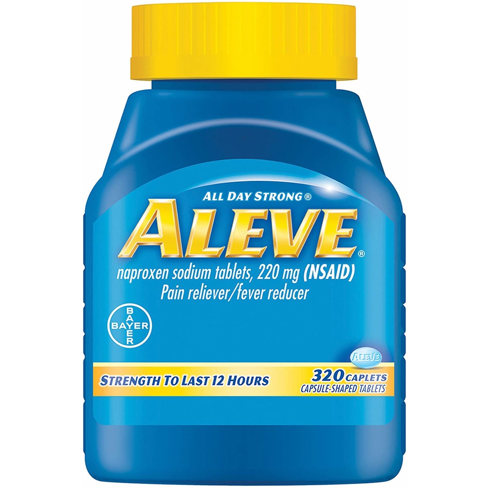 [DATE 11/2023] Aleve 220mg Caplets 320 VIÊN