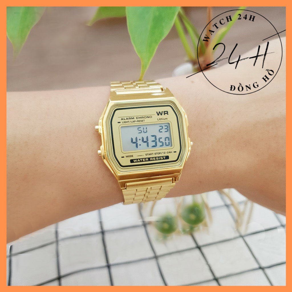 Đồng hồ nữ WATCH24H, dây thép ko gỉ nhiều màu cho các bạn trẻ | BigBuy360 - bigbuy360.vn