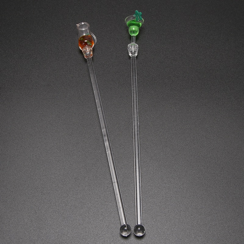 Set 10 Cây Khuấy Đồ Uống Bằng Acrylic Cao Cấp