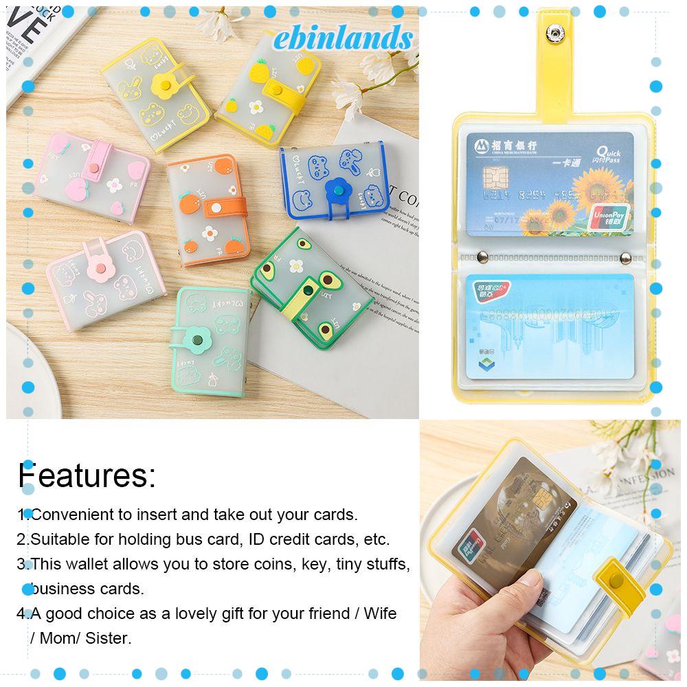 Sổ Đựng Thẻ ID/Thẻ Tên Đa Năng Cỡ Lớn Hình Trái Cây Dễ Thương