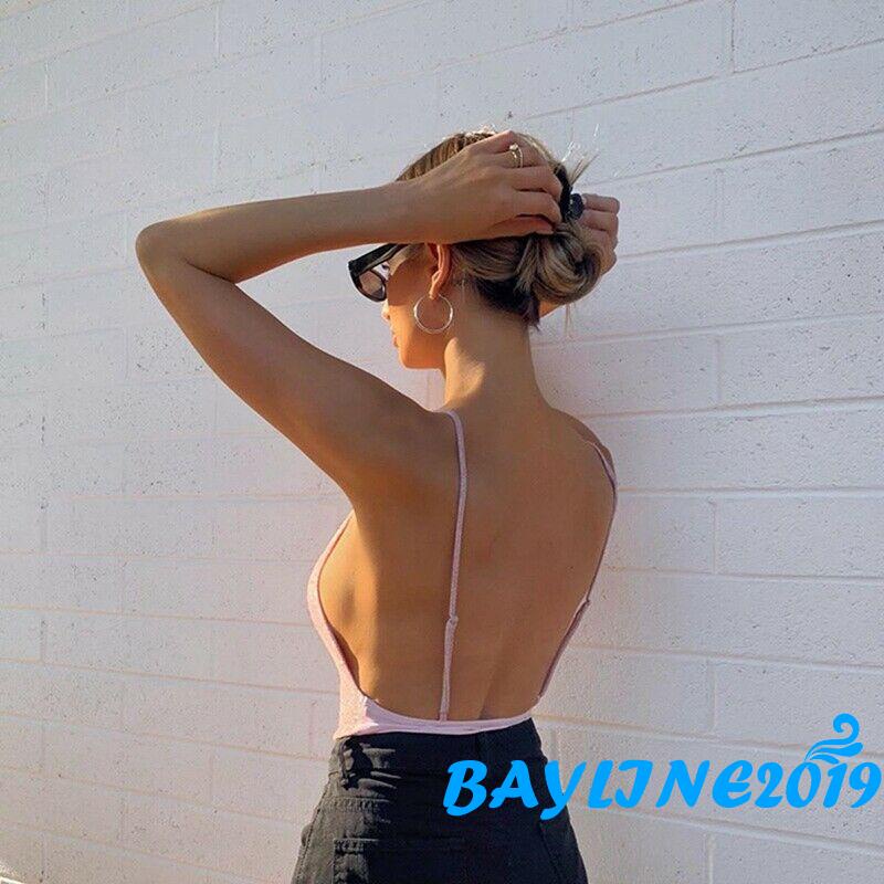 Áo Liền Quần Cổ Chữ V Vải Lụa Bóng Quyến Rũ Dành Cho Nữ | BigBuy360 - bigbuy360.vn