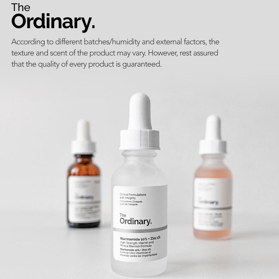The Ordinary Bộ Sưu Tập Tinh Chất Niacinamide Alpha Arbutin Caffeine Lactic Acid Retinol 30ml | BigBuy360 - bigbuy360.vn