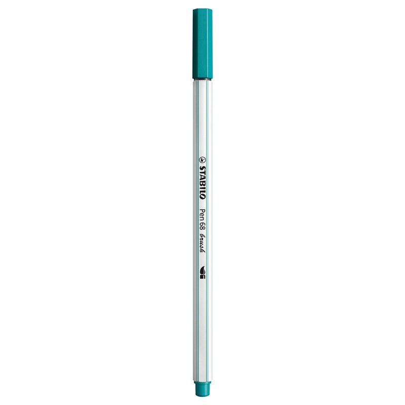 Bút lông brush Stabilo XANH CỔ VỊT PN68BR-51