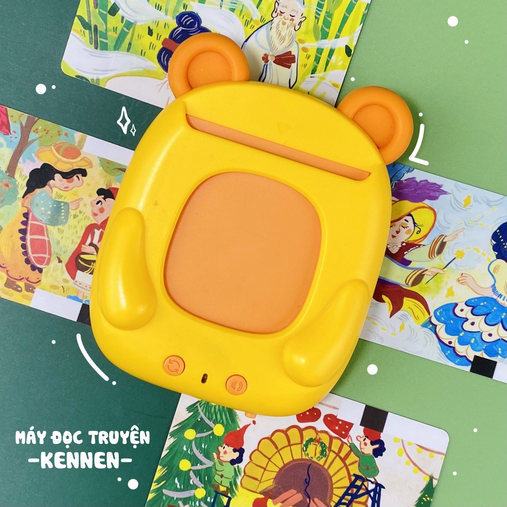 Máy đọc truyện, đồ chơi thẻ flashcard kể chuyện thông minh cho bé S-kids