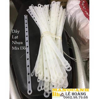 Combo 70 Chiếc Dây Lạt Nhựa Mix Đồ Bộ Quần Áo