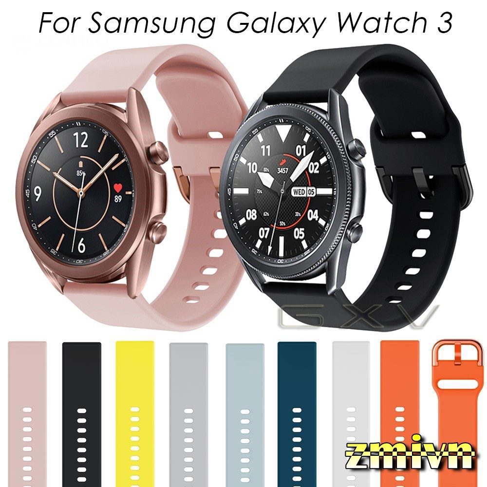 Dây đeo silicon Samsung Galaxy Watch 3 41mm / 45mm 20mm 22mm