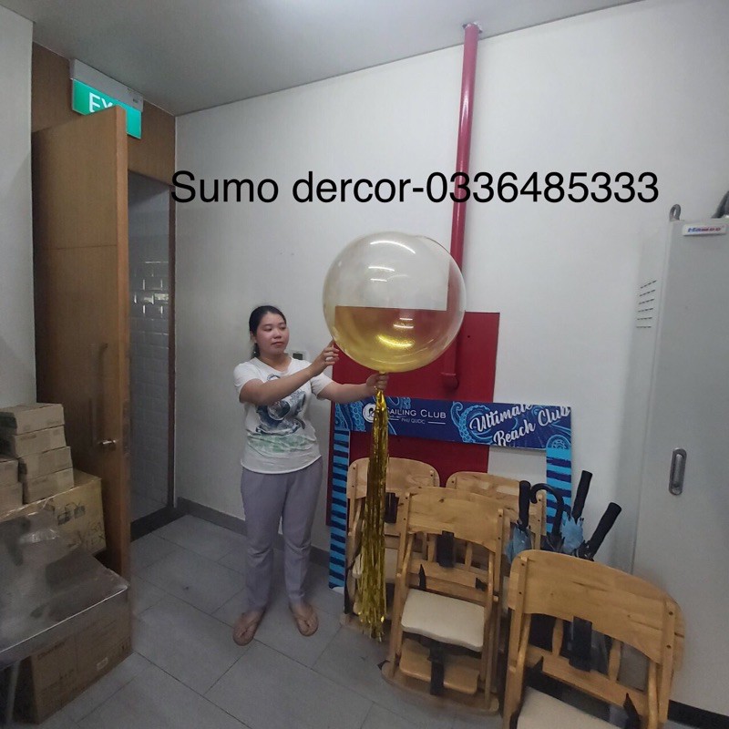 ( ẢNH THẬT) Bóng jumbo khổng lồ 90cm -trang trí phòng cưới, sinh nhật, party