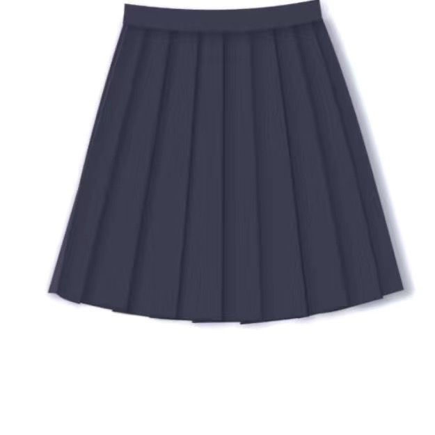 Bộ Đồng Phục Nữ Sinh Gồm Chân Váy Xếp Ly Ngắn Trung Bình Chính Hãng jk Phong Cách Preppy