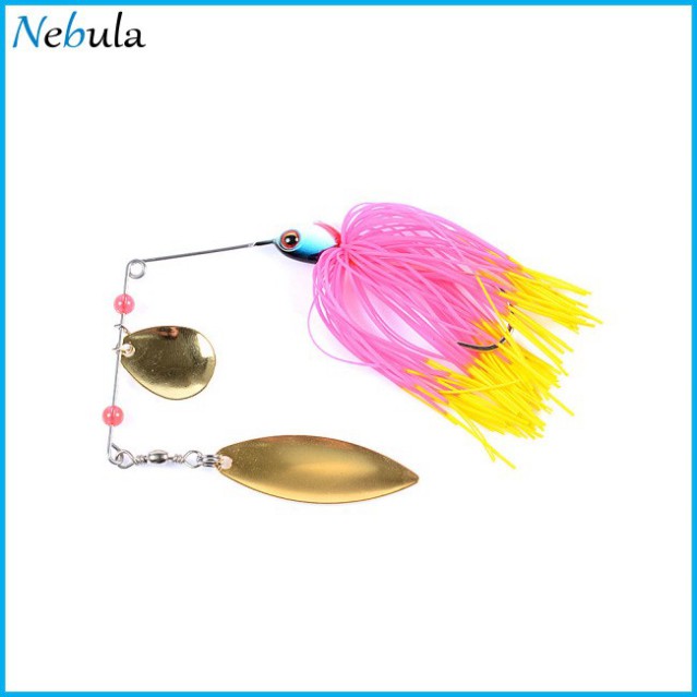New Spinner Bait 15.6G Metal Lure Hard Fishing Lure Spinner Lure Spinnerbait Pike Swivel Fish Tackle