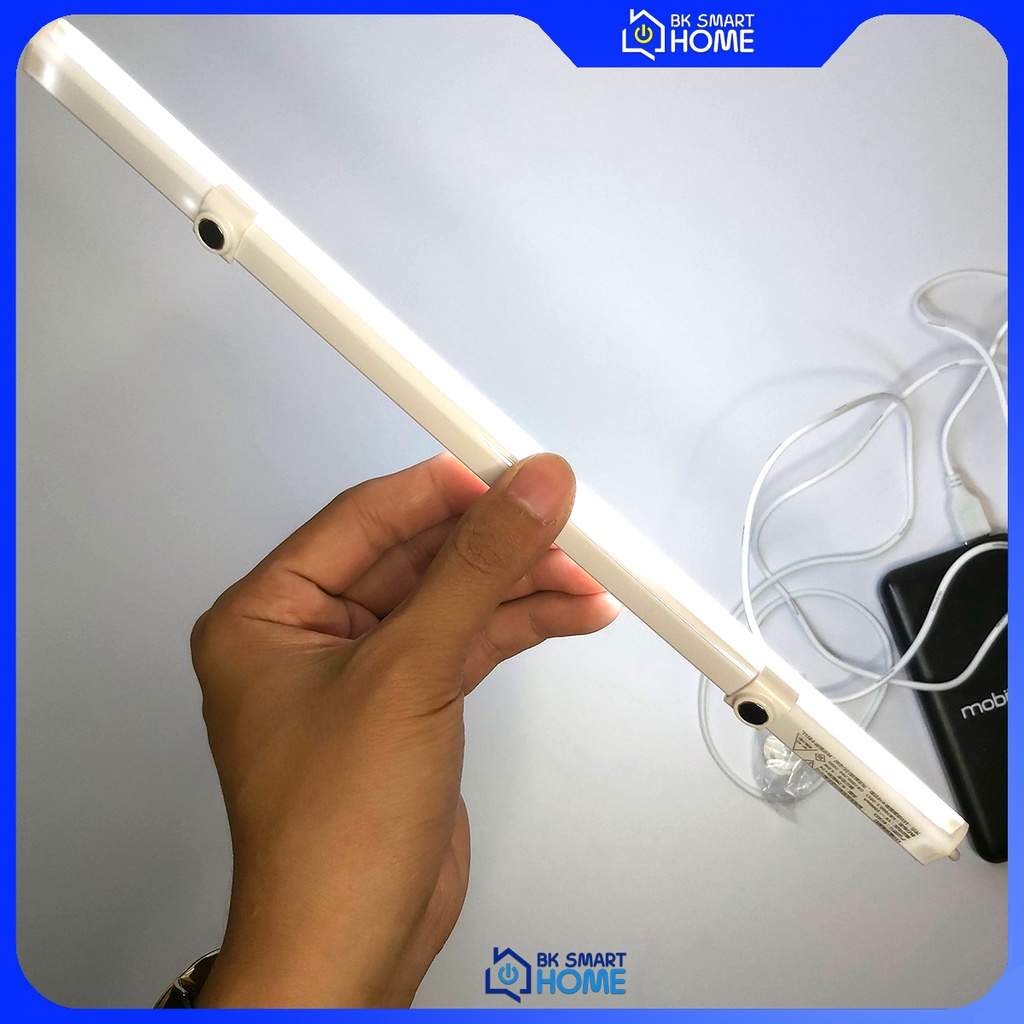 Đèn LED đa năng dán tủ, dán tường dài 30cm - 45cm - (Có thể điều chỉnh độ sáng) - Đèn LED trang trí gắn tủ - Đèn học LED