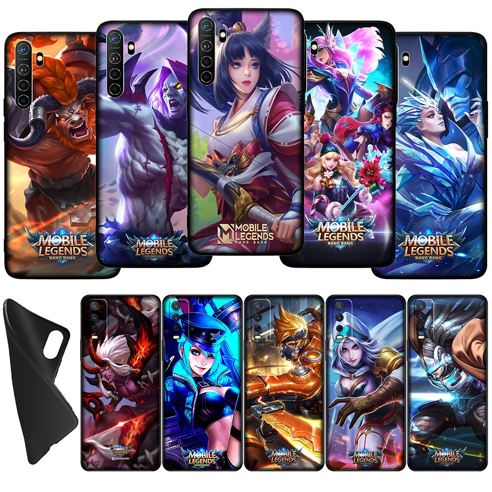 Ốp điện thoại TPU silicon mềm hình Game Mobile Legends AU33 cho Huawei P Smart 2019 2021 Honor 7C 20 8X