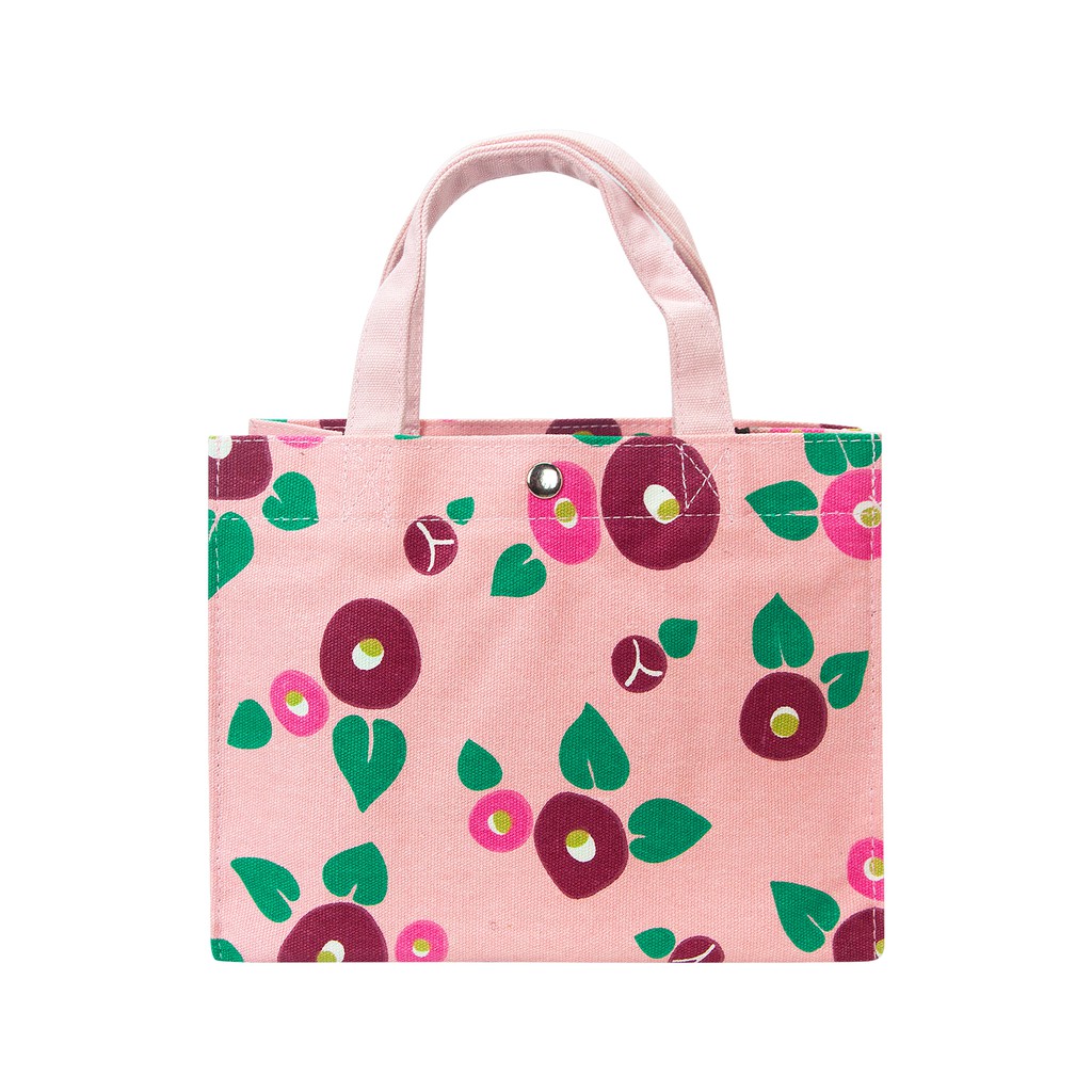 Túi xách FUNTRAVEL LS5003 vải canvas in hoa xinh xắn thời trang cho nữ