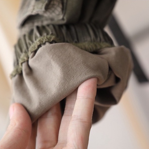 QB260 - Quần jogger rằn ri sz 100-150, quần kaki thời trang cho bé thu đông 2022