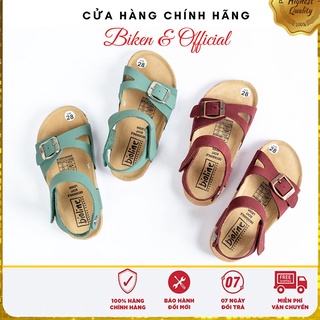Dép sandal trẻ em - Da Bò Thật , đế trấu nguyên tấm Mã Baby 04-Birken Official