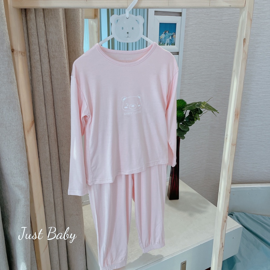 Bộ Mặc Nhà Cho Bé Teddy Áo Dài Quần Dài KS003