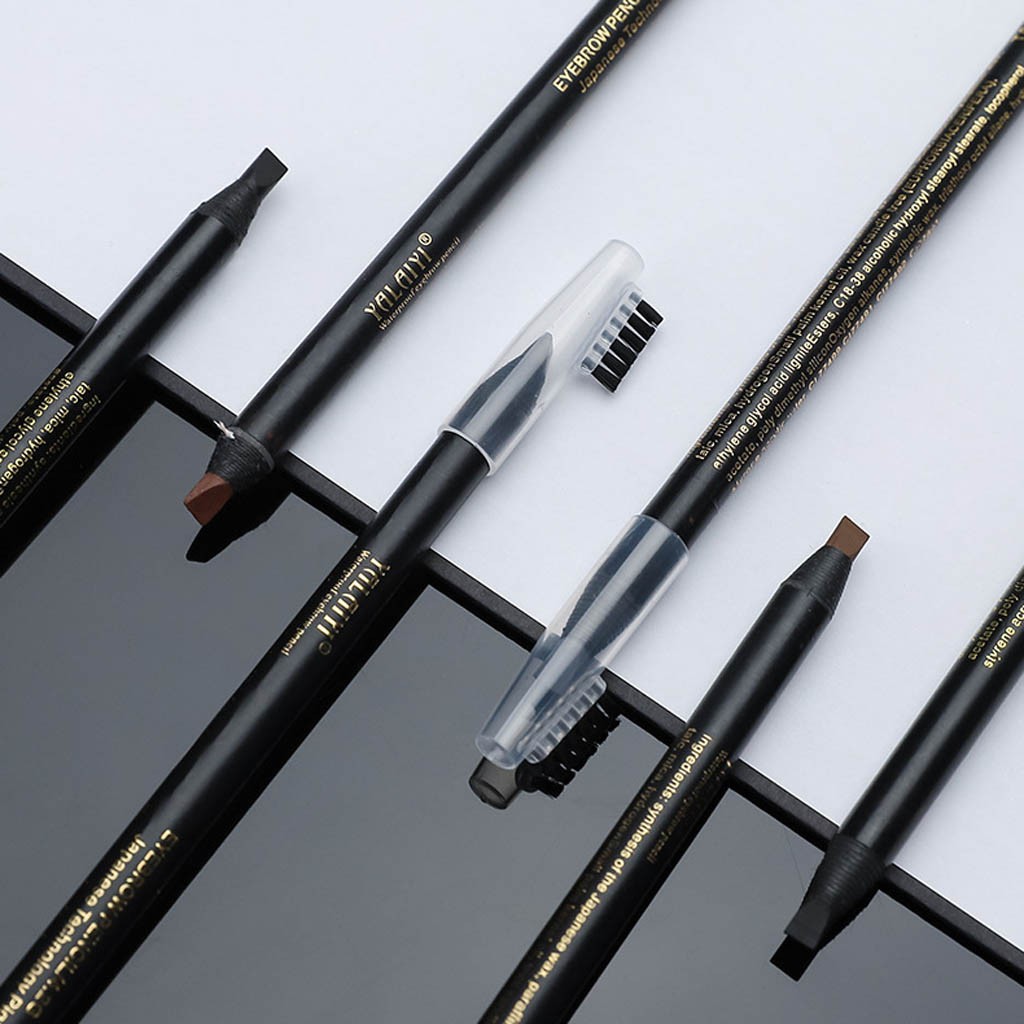 Chì xé cứng chì xé phẩy sợi YaLaiYi Make Up Milano Eyebrow Pencil chì xịn chống nước hàng nội địa Trung | BigBuy360 - bigbuy360.vn