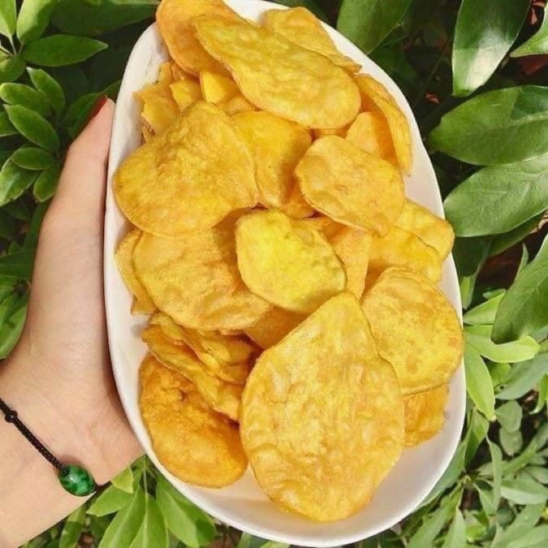 Khoai lang vàng sấy mật ong 500gr