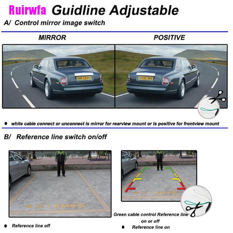 Camera lùi xe hơi mini màu sắc tầm nhìn ban đêm 170 CMOS | BigBuy360 - bigbuy360.vn