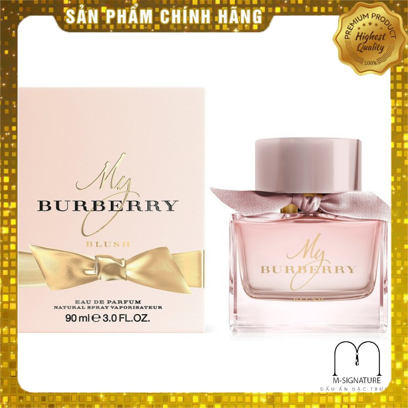 [Chính Hãng] Nước Hoa Nữ 𝘽𝙪𝙧𝙗𝙚𝙧𝙧𝙮 - My Burberry Blush M-Signature 10ml 20ml 30ml