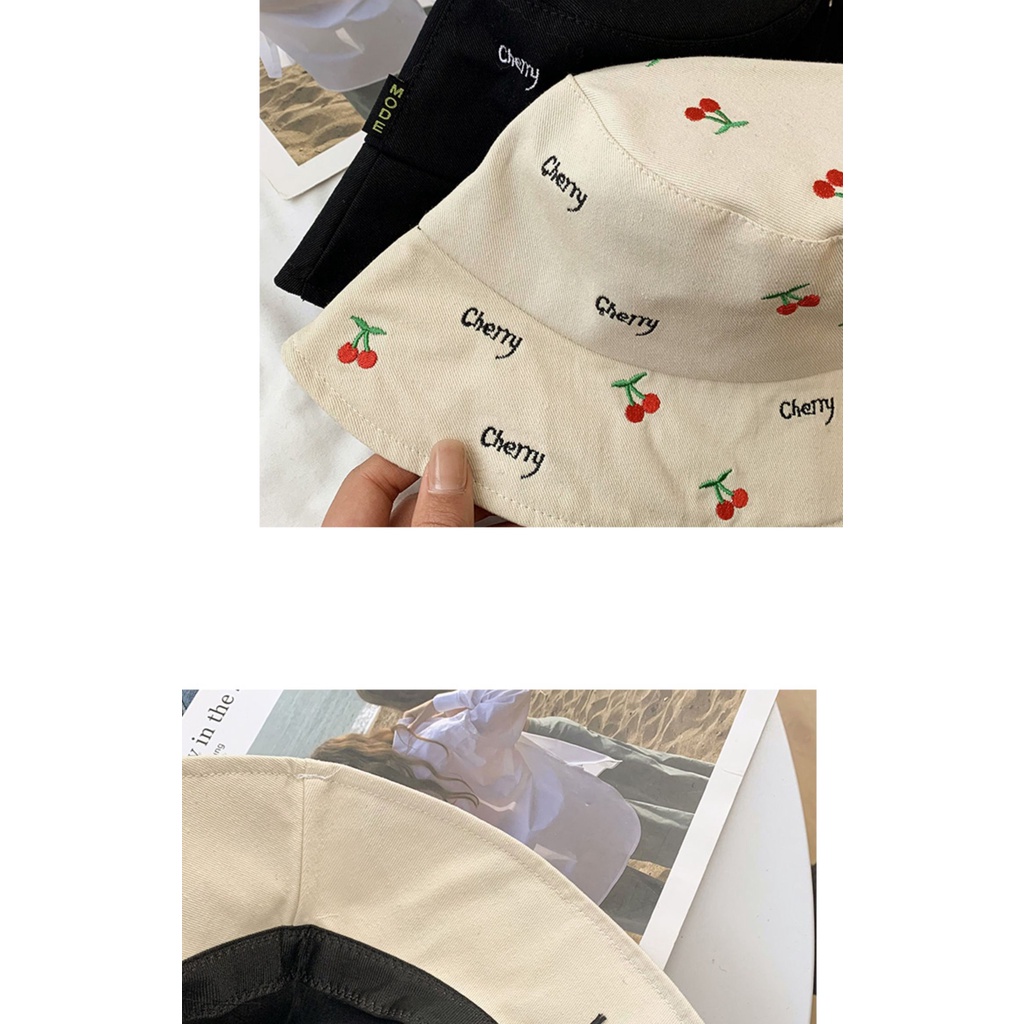 Nón Bucket Che Nắng Vành Rộng Phong Cách Hàn Quốc Thời Trang Mùa Hè Cho Nữ