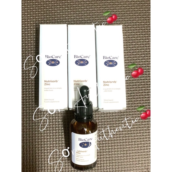 Kẽm nước BioCare ZinC Liquid 30ml dạng giọt cho bé từ sơ sinh