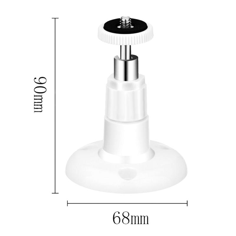 Camera Wall Mount Ceiling Wall Mount Plastic 90*68mm with Screws Mini Strong