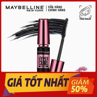 Mascara Dài Mi và Cong Mi Mayelline New York Hyper Curl Waterproof Chuốt Mi