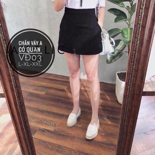 Chân váy A Bigsize size có quần (55-90kg)HOẢ TỐC HCM