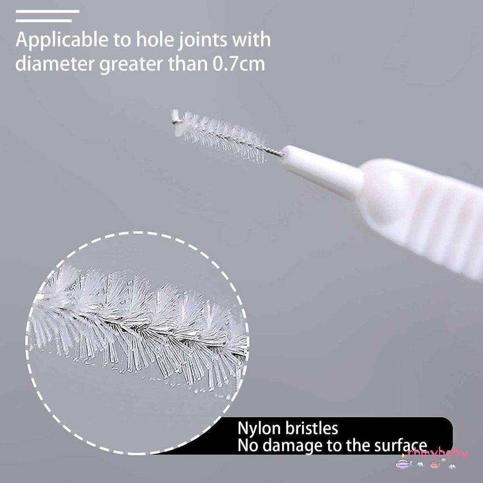 10 cái Đầu vòi hoa sen làm sạch Bàn chải rửa chống tắc nghẽn Bàn chải nhỏ [8/19]