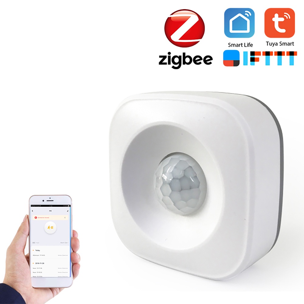 Cảm biến chuyển động Zigbee Tuya, Tuya Zigbee Pir (Loại dán tường) hoặc Loại có chân đế treo